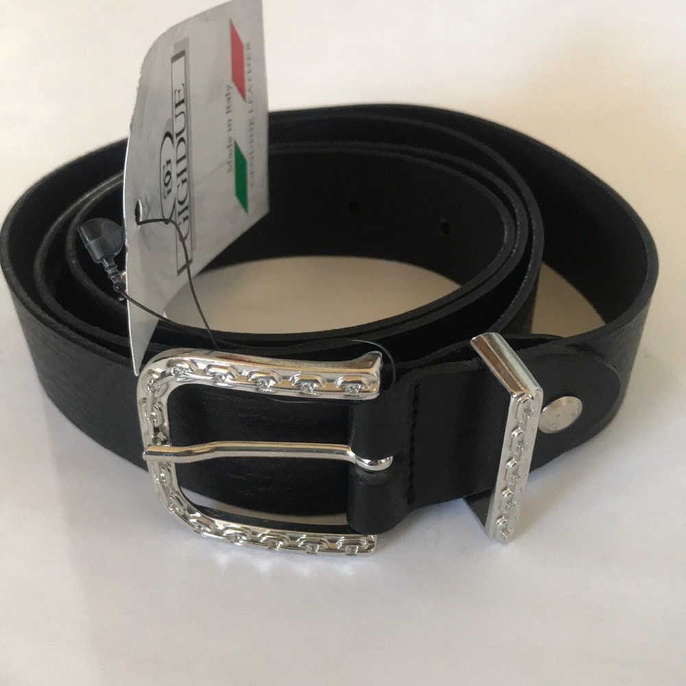 Gigidue Made in Italy Genuine Leather women belt.